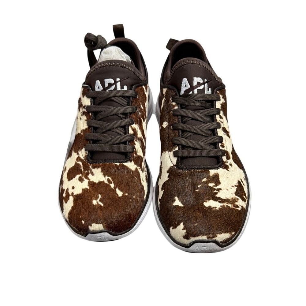 Athletic Propulsion Labs (APL) Women's Iconic Phantom Sneakers Brown Cow Size 7